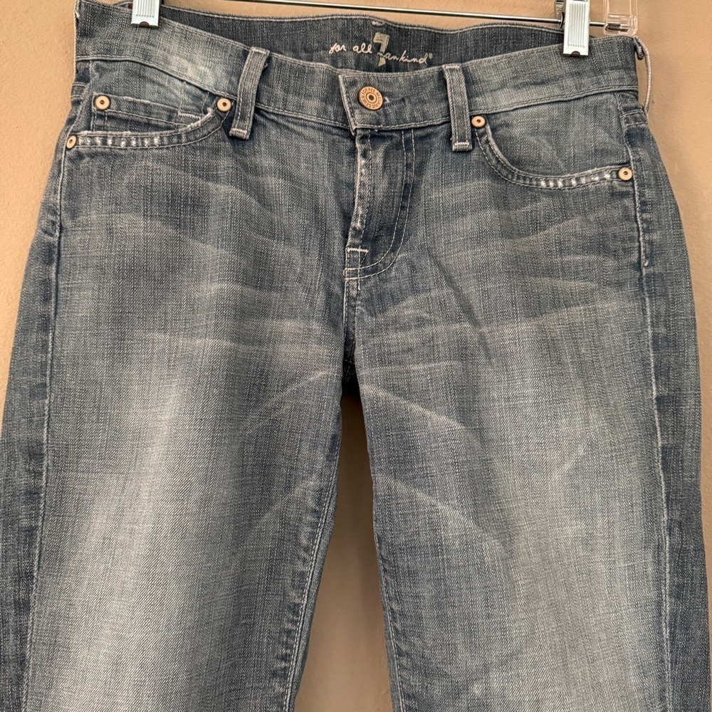 7 for all mankind capri Roxanne jeans size 26 - Picture 2 of 6